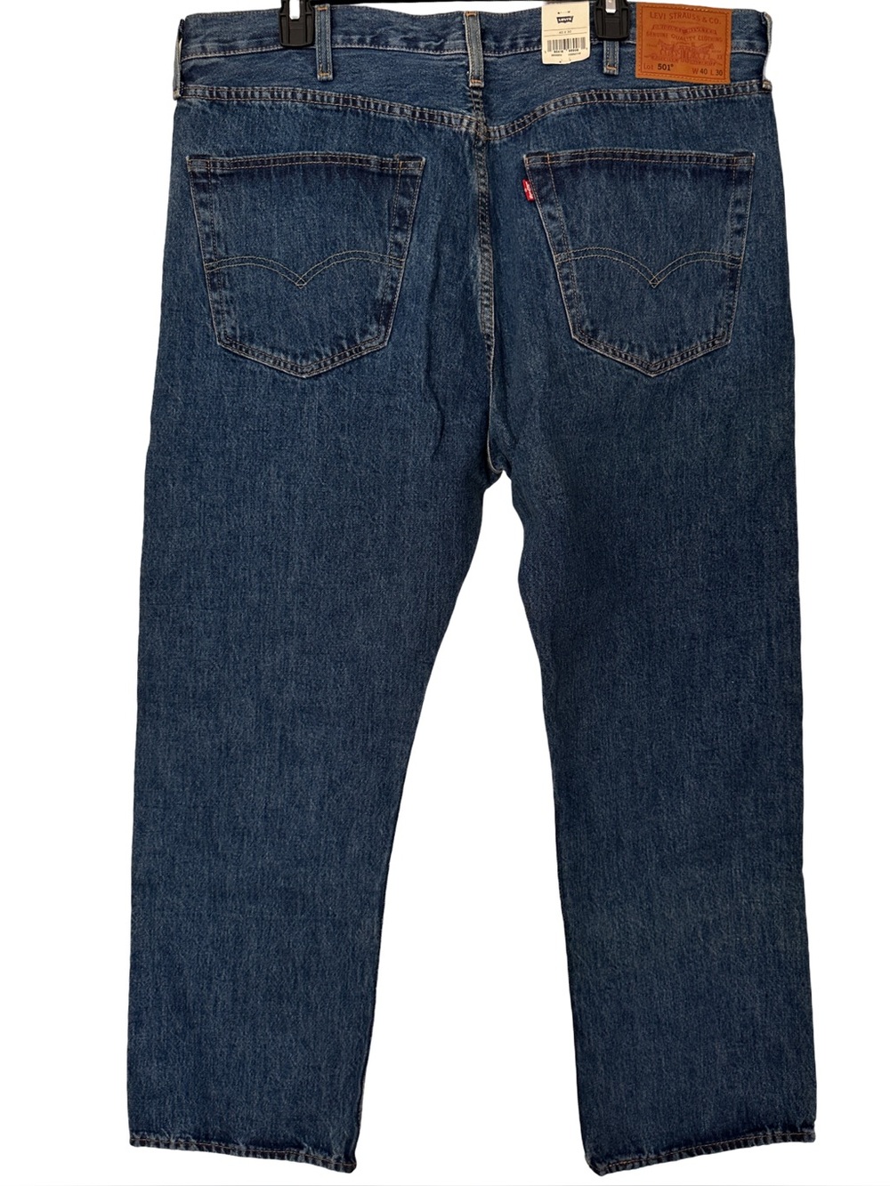 NWT Levi's 501 Original Straight Leg Men's Jeans 40x30